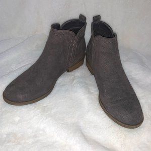 Grey Ankle Booties